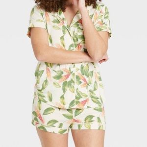 Stars Above Floral print Pijamas